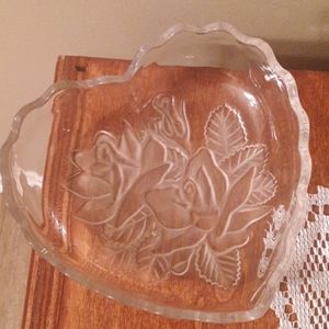 Crystal Heart Bowls / "Rose Pearls" / by MIKASA